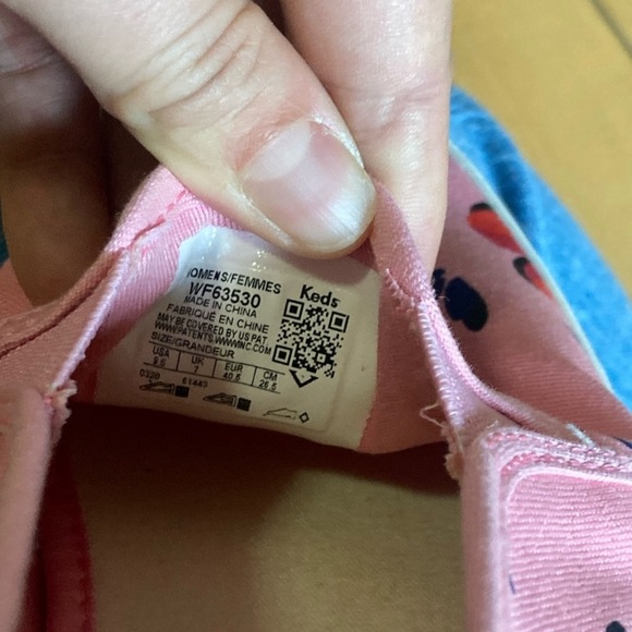 Kate Spade for Keds Cherry Slip On Pink Sneakers - Picture 4 of 6